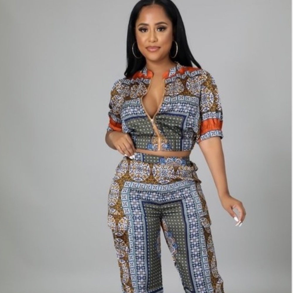 2 Piece Pants Set